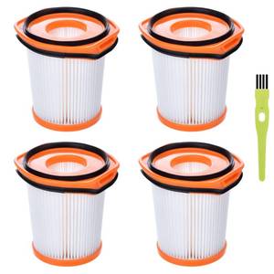 lot 29429 image: WS642AE Filter Replacement for Shark Wandvac Self-Empty System WS642AE Ultra-Lightweight Powerful Cordless Stick Vacuum (4 Pack) - Retail $14