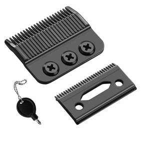 lot 32274 image: 1005-100 Professional 3-Hole Blade,Compatible with Wahl Designer,Senior, Cordless Designer,Pilot,Sterling 4 and Nugget Clippers, 1mm-3mm Cut Length(Black) (1 Pack) - Retail $20