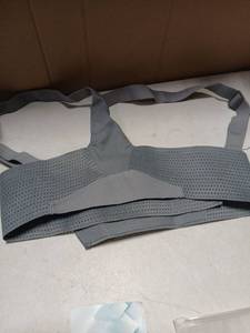 lot 32293 image: Gray Adjustable Belly Support Belt - Retail $15