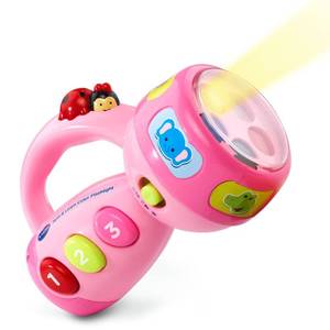 lot 32309 image: VTech Spin and Learn Color Flashlight, Pink - Retail $18