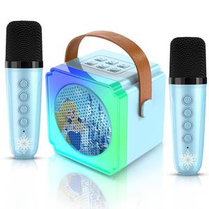 lot 44065 image: Toys for Girls Karaoke Machine for Kids, Mini Karaoke Machine Kids Toys 3 4 5 6 7 8 9 10 12, Girl Toys Age 4-5, Princess Toys Birthday Gifts for Girls Boys Party (Pink 2 Mics)