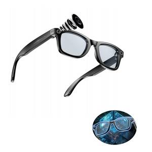 lot 44089 image: MAILEFU Smart Glasses with Camera, 8MP HD AI Smart Glasses, 1080P Video Recording Glasses with Voice Assistant,Real Time Translation, Voice Assistant, Open-Ear Audio for Travel, Meetings & Vlogging - Retail $79