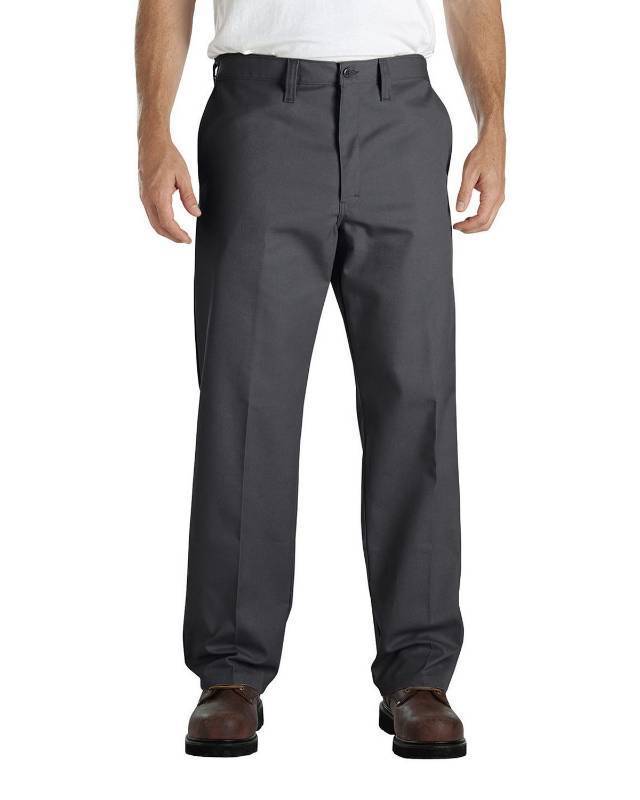 lot 66583 image: APPEARS NEW - Dickies Occupational Workwear Dark Charcoal Gray PantsLP817 (Size 32x30) 2 PACK