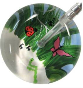 lot 75000 image: Ultrascope Stethescope Head with Butterfly pattern (Head Piece ONLY)  - Retail $115