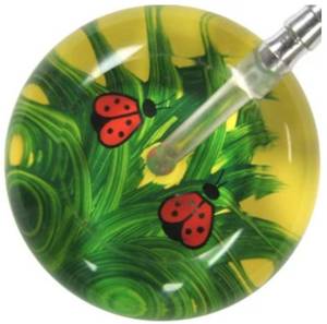Ultrascope Stethescope Head with Ladybugs pattern (Head Piece ONLY)  - Retail: $115