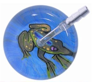 lot 75003 image: Ultrascope Stethescope Head with Frog pattern (Head Piece ONLY)  - Retail $115