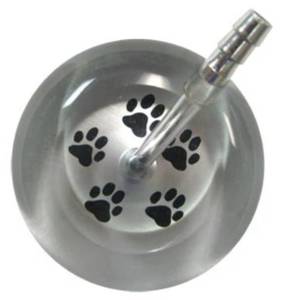 lot 75004 image: Ultrascope Stethescope Head with White Paws pattern (Head Piece ONLY)  - Retail $115