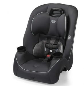 lot 401347 image: Cosco Kids Easy Elite Slim All-in-One Convertible Car Seat, Grey Glyphs