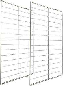 lot 211412 image: WB48X20249 Oven Rack Fit for GE Stove Oven Parts, 304 Stainless Steel Oven Wire Rack, 23.7 x 16.1 Oven Shelf, 2 Pcs