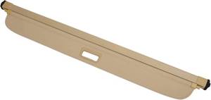 lot 211429 image: FREEMOTOR802 Rear Cargo Cover Fits 2006-2011 Mercedes-Benz ML Class W164, Beige Vinyl  Aluminum Rod Retractable Rear Trunk Privacy Screen Cargo Luggage Security Shield Shade Cover