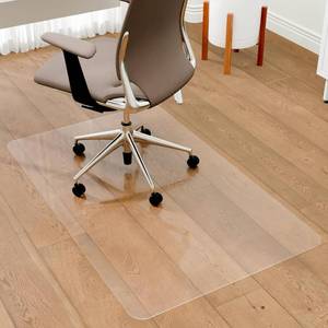 lot 311324 image: 100pointONE Office Chair Mat for Hardwood Floors, Easy Glide Office Mats for Rolling Chairs, Clear Rolling Chair Mat for Hardwood 48 x 30
