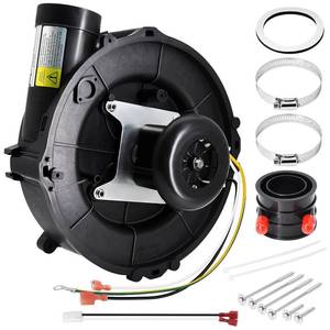 lot 311343 image: Retails for $105 Hiorucet 0171M00001S Draft Inducer Motor Replaces Goodman 0171M00001S, 22307501, Rotom FB-RFB501, J238-150-15293 Inducer Motor, 223075-01, Packard 66071, 119384-00, 0171M00000S, 70582108, Fasco A077