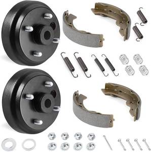 lot 411278 image: Rear Brake Hub Drums Brake Shoe Kit for EZGO Golf Cart 4 Cycle Gas Engines