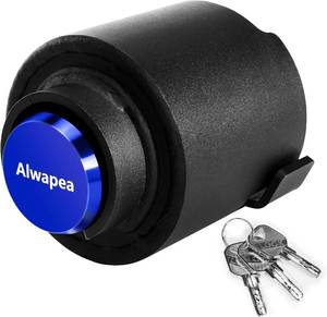 lot 411315 image: Heavy Duty 2516 Trailer Lock, Trailer Coupler Lock Fits for 2-516 Couplers, Anti-Theft Trailer Tongue Lock with Brass Core, Trailer Hitch Lock for RVs Trailers Trucks and Boats