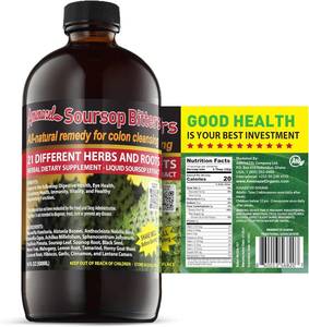 lot 431320 image: Amenazel Organic Soursop Bitters, 16 fl oz