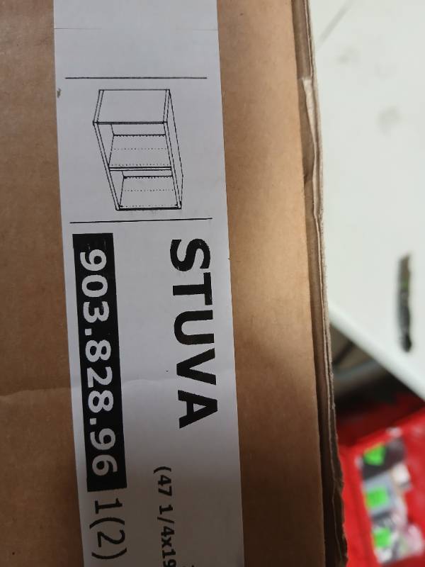 lot 23867 image: IKEA Stuva Cube Shelving 120x50x64cm