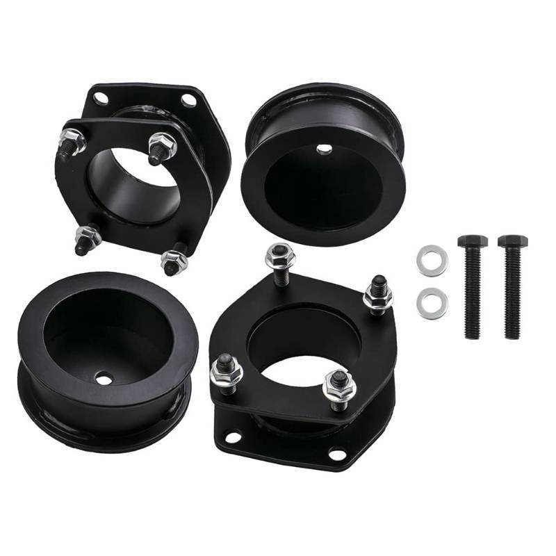 lot 43679 image: MaXpeedingrods 2 Lift Kit for Jeep Grand Cherokee WK Commander XK 2006-2010, Suspension Lift Spacer Kit with Longer Bolts - Retail $79