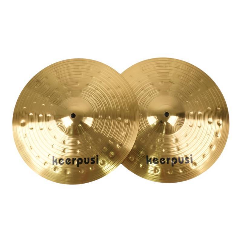 lot 45847 image: Keerpusi 14 Hi Hat Cymbals Pair drum cymbals - Retail $38