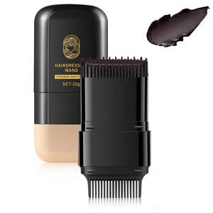 lot 29472 image: 2-in-1 Hair Color Stick & Comb, Waterproof and Sweat-Proof Hair Dye Comb, Instant Convenient Root Touch Up for Gray Hair, Touch up Comb for Women & Men (Black Bronw) - Retail $12