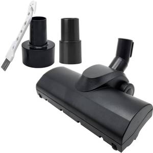 lot 29510 image: for Shop Vac Using 1 14 & 2 12 Accessories, Turbo Brush Head 1.25 Plus 2 12 Inch Vacuum Hose Adapter Compatible with Rigid Shop-Vac VacMaster Craftman - Vacuum Attachment for Pet Hair Removal - Retail $29