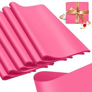 lot 32327 image: Qilery 500 Sheets Hot Pink Tissue Paper Bulk for Gift Bags 15 x 20 Inch Acid Free Paper Sheets for Mothers Day, Bachelorette Party, Wedding Decor, Flower Packaging, DIY Crafts, Pom Poms - Retail $30