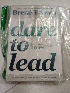 lot 32359 image: Dare to Lead by Bren Brown Hardcover Book - Retail $15