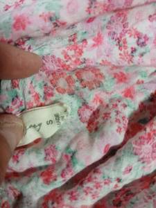 lot 32399 image: Pink Floral  Summer Dress Small  - Retail $15