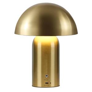 lot 48983 image: NEISKO Gold Cordless Table Lamp, LED Rechargeable Battery Operated Desk Lamp, 3-Way Dimming Touch Lamps for Living Room, Small Bedside Nightstand Light for Bedroom - Retail $33