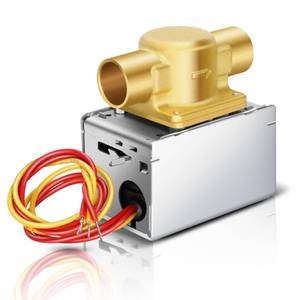 lot 49001 image: for Honeywell V8043e1012 Zone Valve, 34 Sweat Zone Valve Perfect Replacement for a Failed Honeywell Valve for Heating Loop System (Connection  18 Leads), Easy to Install - Retail $49