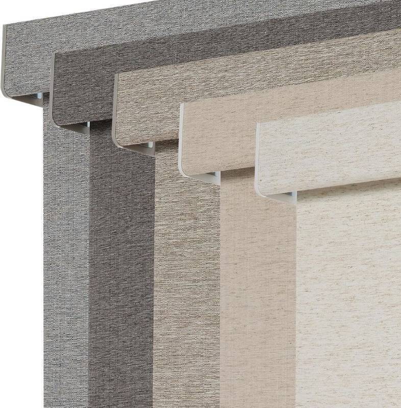 lot 5681 image: Persilux Blackout Roller Shades for Window Blinds,Cordless,Linen Fabric,Thermal Insulated Fabric UV Protection Shades for Home,Office,Bedroom,Door,Blackout-Cream,28 W X 72 H