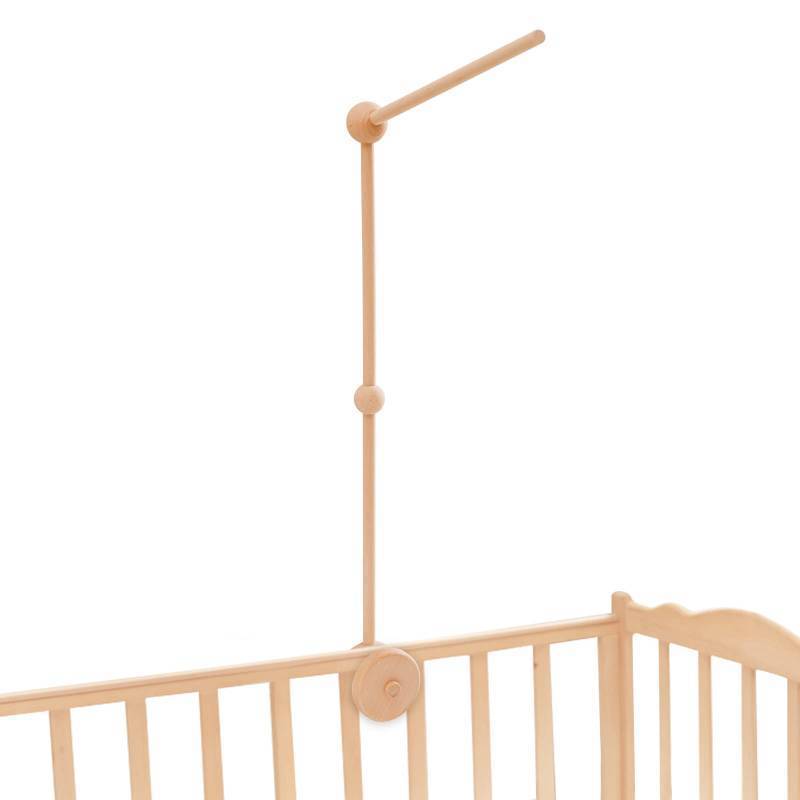 lot 5784 image: lets make Updated Wooden Mobile Arm for Crib 30 inches-Baby Mobile Hanger for Crib Nursery Mobile Holder 360° Rotatable for Hanging Mobiles Plush Dolls  Gift for Baby Shower & Nursery Decoration