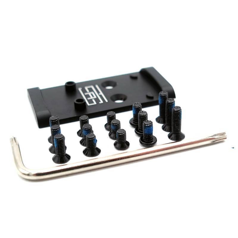 lot 5988 image: TSA RMSc Adapter Plate for Glock MOS Fits Holosun 407K  507K, Shield RMSc, Romeo Zero, Swampfox Sentinel 7075-T6 Aluminum Mount