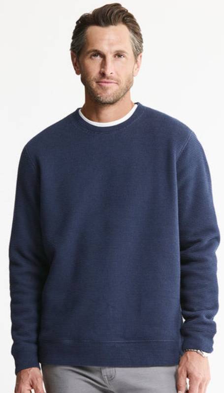 lot 7048 image: Sherpa Lined Crewneck Sweatshirt Small