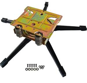 lot 3550 image: 24 Replacement Recliner Base with wpitched 360 Swivel Plate,51 Ball Bearings,5-Leg wcaps for Sofa Chair Accessories