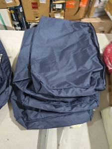 lot 3611 image: 3 Outdoor Seat Cushions Covers, 4 Back Cushion Covers, 2 Throw Pillow Covers