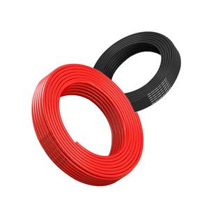 lot 3664 image: 22 Gauge Flexible Electrical Wire 25FT Black and 25FT Red Extension Cable 22AWG Stranded Oxygen Free Copper Wire for Automotive Solar Panel led Lamps Strip Lighting Marine Boat Battery(222-25FT)