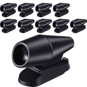 lot 3666 image: Frienda 10 Pcs Deer Whistles Horns Deer Avoids Collisions Vehicles Wind Activated Ultrasonic Warning for Car Motorcycles Animal Save Alert(Black)