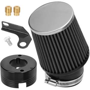 lot 3678 image: YOXUFA 62mm Mini Bike Air Filter Adapter Stage1 For Predator 301cc 420cc GX340 GX390 11 13Hp Clone Engine Go Kart Golf Carts Mud Boats Lawnmowers Water Pump Pressure Washer Parts