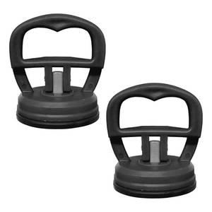 lot 3689 image: ZIMISI 2PCS Car Dent Puller, Suction Cup Dent Puller Kit with Handle Lifter, Car Dent Remover Tool, Vehicle Body Repair Tool for Glass and Tiles Lifting, and Objects Moving (Black)