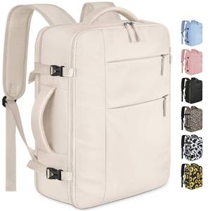 lot 3752 image: Capolo Travel Backpack for Women Men Waterproof Laptop Backpack Airlines Approved Personal Item Backpack Bag Computer Bookbag for Business, Work, Traveling Fits 15.6 Inch Laptop(Purple)