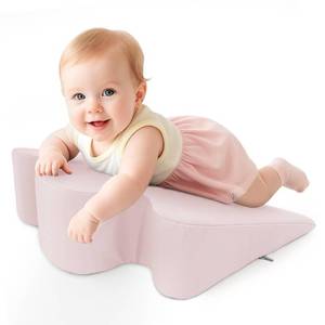 lot 3759 image: EKEPE Nursing Reflux Prop for Baby Gas, Colic Relief & Burp, Tummy Time Mat for Feeding, Neck, Shoulder and Body Support, Activity Support for Newborns and Infant 0-12 Months - Pink