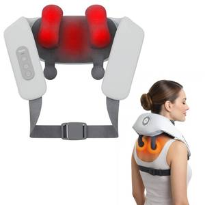 lot 3765 image: Shiatsu Neck and Back Massagers with Heat, 150 Mins Use, 4 Modes & Adjustable Massage Head, Mother��s Day Gift for Mom, Electric 3D Deep Tissue Kneading for Shoulder, Leg, Muscle Soreness, Pain Relief