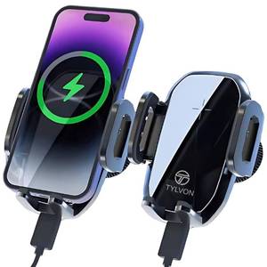 lot 3829 image: Wireless Car Charger, Air Vent Auto-Clamping Car Mount 15W Fast Charging, Compatible with iPhone 15141313 Pro12 Pro Max12 pro121110, Samsung Galaxy S24S23S22, Google Pixel 876