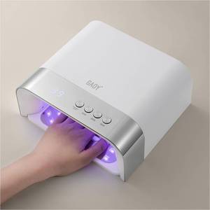 lot 3879 image: GAOY Professional UV Nail Lamp, Big Cavity Design for Long Nails, 36 LED Fast Curing Light with Infrared Sensor for Salon Gel and Acrylic Polish
