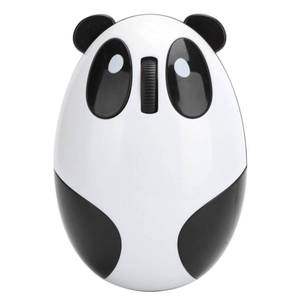 lot 3880 image: Hakeeta Cute Panda-Shaped Computer Mice, 2.4GHz Wireless Optical Gaming Mouse with USB Cable.Compatible with WinMacLinuxAndriodiOS System. Suitable for GirlsKidsStudent
