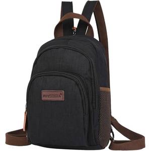 lot 3887 image: PACKISM Small Backpack Purse for Women - Convertible Backpack Purse Sling Bag Fits 11 Inch Tablet, Water Resistant Lightweight Mini Daypack, Black