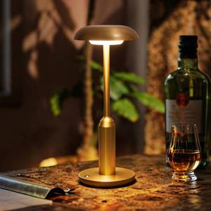 lot 4638 image: UMLAEN Cordless Rechargeable Table Lamp, 3 Color Stepless Dimming Touch Lamp with Memory Function, for Restaurant Home Dining Kitchen Outdoor Patio