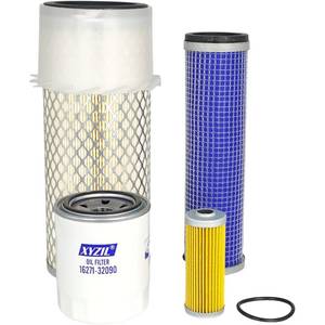 lot 4654 image: XYZIL Maintenance Filter Kit Compatible with John Deere 850 950 1050 Compact Utility Tractor M806419 CH12767 CH12881 M801101 CH10467 M801002 CH10479 MIU804763 Service Oil Fuel Primary Secondary Air