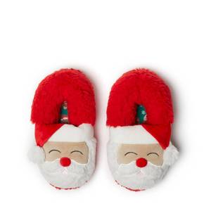 lot 4664 image: Dearfoams Toddlers Whimsical Animal Critter Washable Slipper, Kids Santa, 13 US Unisex