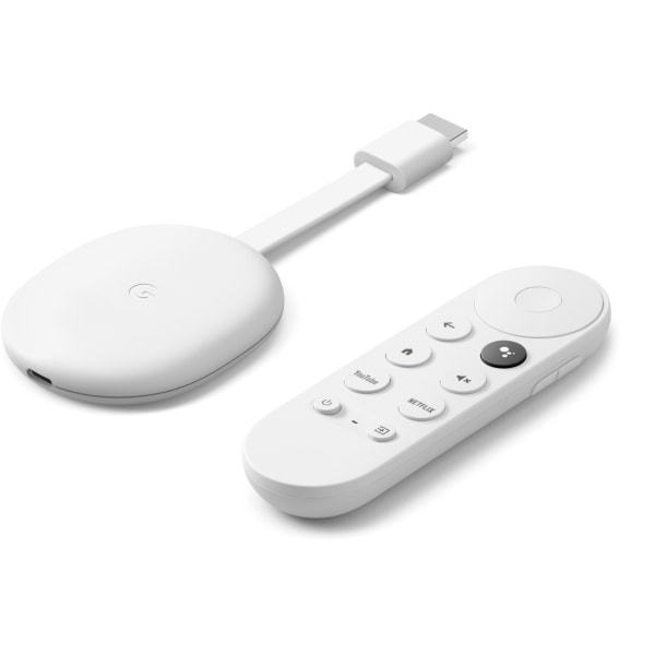 lot 4468 image: Chromecast with Google TV (4K) - Snow New